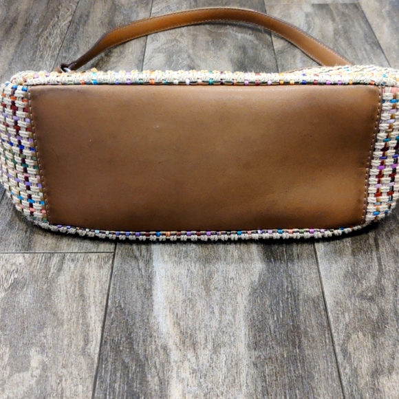 Fossil Shoulder Bag Woven Vintage - Picture 3 of 12